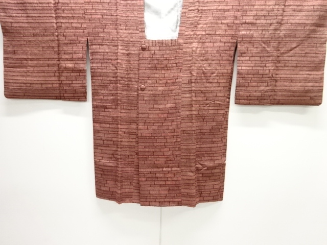 JAPANESE MICHIYUKI COAT / MATELASSE / BRICK PATTERN